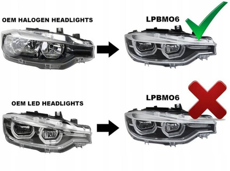 Lampy reflektory FULL LED do BMW F30 F31 LCI 15-18