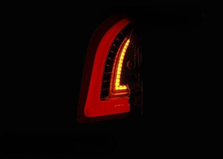 Lampy tylne diodowe VW Caddy UP! / Skoda Citygo 11- SMOKE BLACK LED BAR