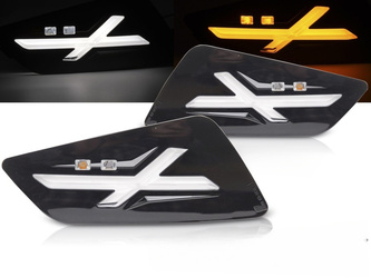 Kierunkowskazy diodowe przednie do Vespa GTS / GTV 300cc glos