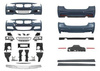 BODY KIT BMW F30 11-19 M-TECH SRA PDC