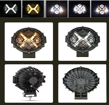 Lamp LED spotlight 12V, 4 tryby świecenia