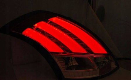Lampy diodowe Suzuki Swift V 10-17 red smoke led