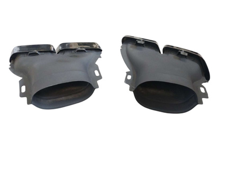 Końcówki tłumika wydechu Mercedes W213, GLC X253 czarne