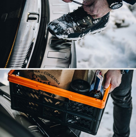 Nakładka listwa ochronna na tylny zderzak do VW MULTIVAN VII T7 2021-