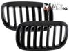 GRILL (NERKI) BMW X5 07-13,X6 06-13, E71 08- BL. P