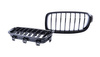 GRILL BMW F30 F31 11-18 GLOSS BLACK SINGLE LINE