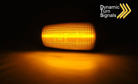 Kierunkowskazy boczne nowe  SIDE DIRECTION LED WHITE SEQ fits CITROEN SAXO BERLINGO XSARA PEUGEOT 406