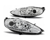 LAMPY NOWE FORD FIESTA MK7 08-12 DAYLIGHT CHROME