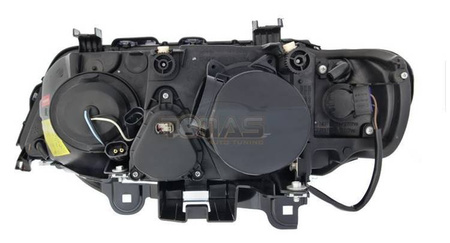 Reflektory lampy przednie BMW X5 ringi xenon d2s