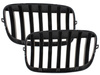 GRILL (NERKI) BMW X5 07-13,X6 06-13, E71 08- BL. P
