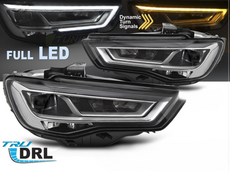 LAMPY REFLEKTORY PRZEDNIE FULL LED SEQ DRL AUDI A3 8V