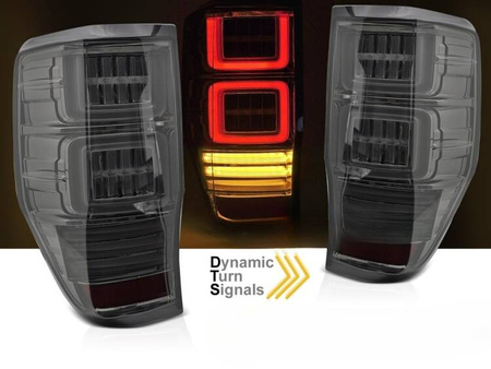 Lampy diodowe Ford Ranger 11-22 smoke LED
