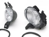Halogeny lampy przeciwmgielne szklany klosz Peugeot 206 Hatchback Kombi CC 