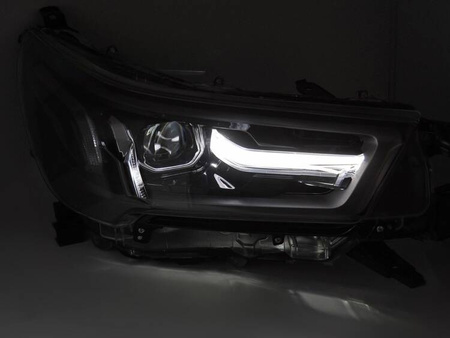 Lampy reflektory full LED black do Toyota Hilux
