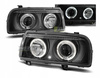 Lampy reflektory Vw Vento 92-98 ringi black