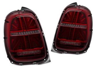Światła tylne led czerwone dym seq pasuje do Mini Cooper F55 F56 F57 14-17 6-pin