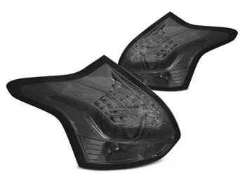 Lampy tylne Ford Focus 3 11-10.14 Hatchback smoke led bar