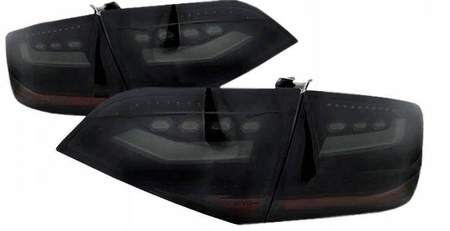 Lampy diodowe smoke LED BAR AUDI A4 B8 08-11 sedan