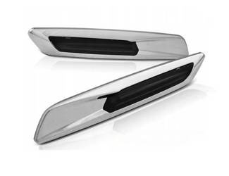 Migacze Bmw E60 E90 E92 E87 E93 Smoke Chrome Led
