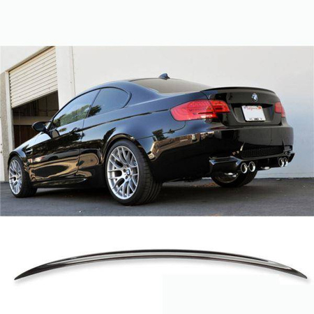 SPOILER NA KLAPĘ BMW E92 05-12 ABS GLOSSY BLACK M3