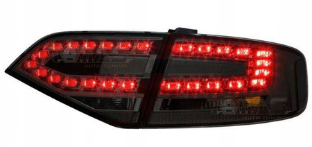 Lampy diodowe AUDI A4 B8 08-11 sedan smoke LED FK