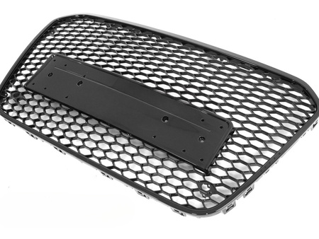 GRILL DO AUDI A6 C7 11-14 GLOSSY BLACK