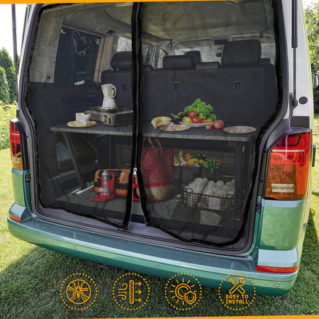 Moskitiera drzwi przesuwnych Citroen Berlingo II B9 | X 2008-2018