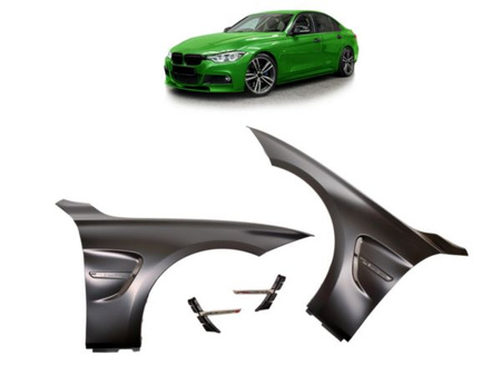 KOMPLET BŁOTNIKÓW BMW F30 F31 LOOK M3 11-18