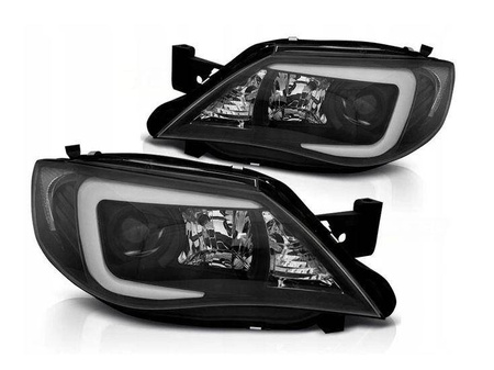 Lampy Subaru Impreza III gh 07-12 tube black led
