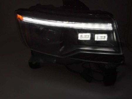 Lampy chrome LED do Jeep Grand Cherokee WK 14-21