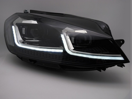 LAMPY PRZEDNIE REFLEKTORY FULL LED SILVER SEQ DRL VW GOLF VII