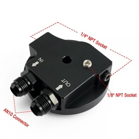 Adapter do chłodnicy oleju BMW M50/S50 AN10