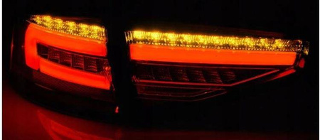 Lampy diodowe Audi A4 B8 12-15 sedan black dts