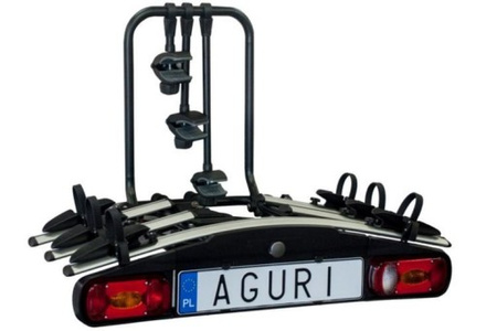 Platforma bagażnik rowerowy na hak Aguri Active Bike 3 rowery