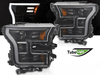 Lampy przednie do Ford F150 MK13 14-17 black