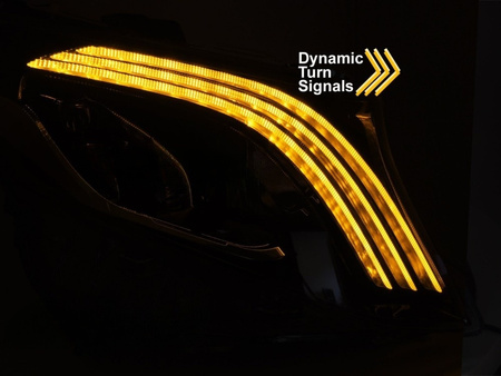 Lampy reflektory Full LED do Mercedes W222 13-17