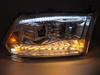 Lampy reflektory Chrome LED do Dodge Ram 09-18