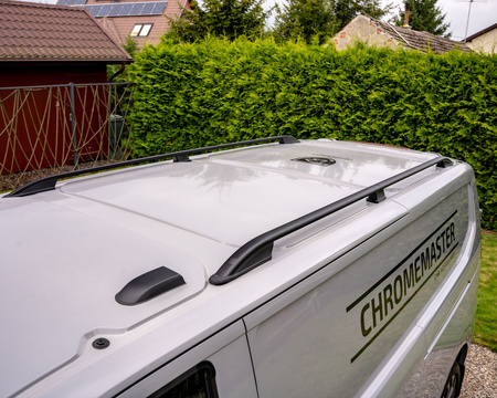 Relingi dachowe Ford Transit Custom I V362 | FY/FZ/F3 L1 | SWB 2012-2023 Czarny SHORT