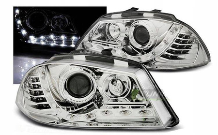 Lampy reflektory Seat Ibiza 6l 02-08 chrome led