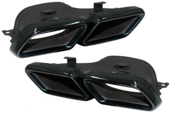 KOŃCÓWKI WYDECHU MERCEDES GLC X253 BLACK