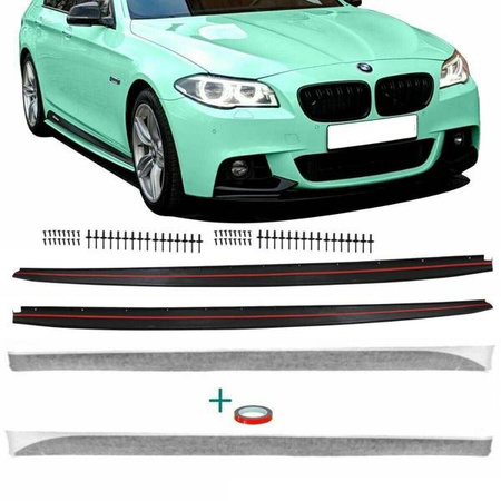 LISTWY POD PROGI NAKLEJKI BMW F10 F11 11-18