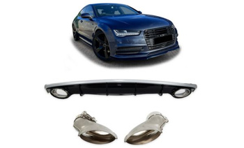 TYLNY DYFUZOR AUDI A7 4G 15-18 FACELIFT S-LINE RS7