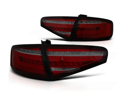 LAMPY DIODOWE AUDI A4 B8 12-15 SEDAN R-SMOKE DTS