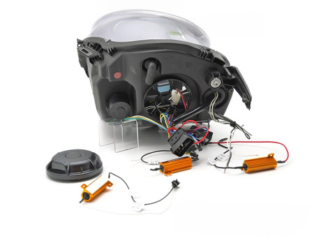 Lampy Reflektory TUBE LIGHT Chrome LED DRL do MINI Cooper F55 / F56 / F57 2014–2017