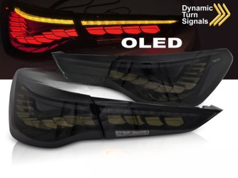Lampy tylne diodowe LED Smoke BMW G22 G23 (od 2020) | Dynamiczny kierunkowskaz,