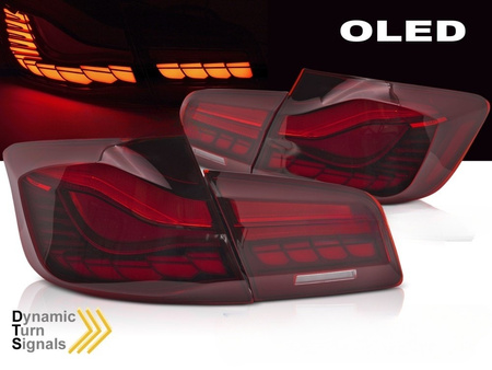 Lampy tylne diodowe OLED red LED do BMW F10 10-16