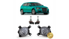 Zestaw lamp przeciwmgielnych AUDI A3 (8P) Hatchback Sportback Cabrio A4 B7 (8E) Sedan Avant 2004-2013