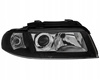Lampy przednie reflektory Audi A4 B5 Lift Black so