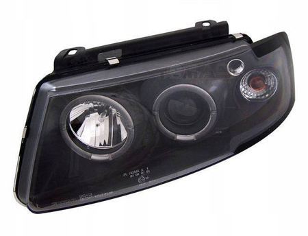 Reflektory przednie VW Passat B5 3B BLACK RINGI