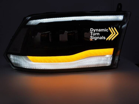 Lampy diodowe Dodge Ram 09-18 LED black